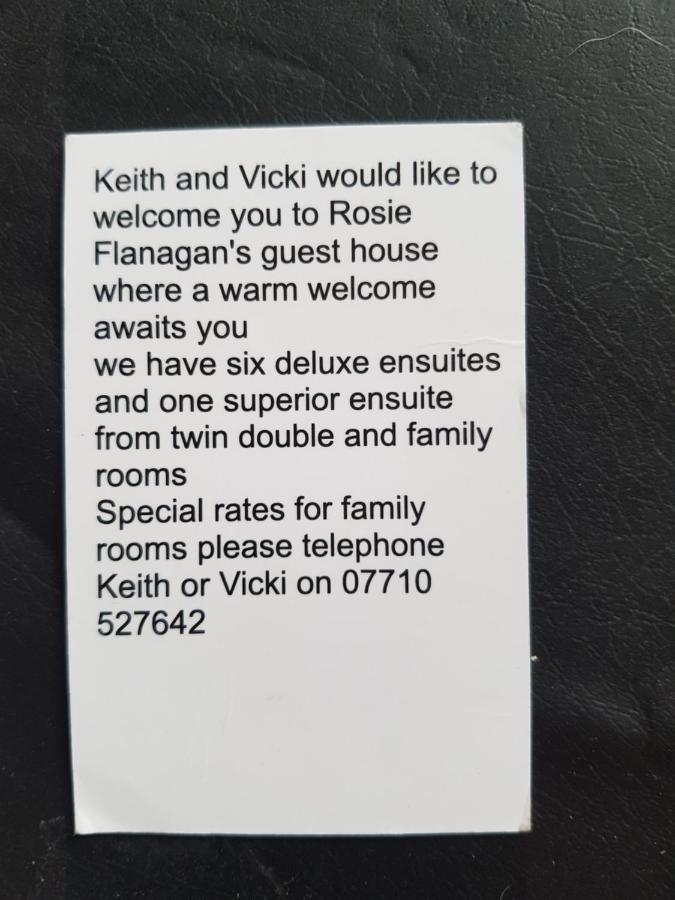 Rosie flanagan's Bed & Breakfast Skegness Exterior foto